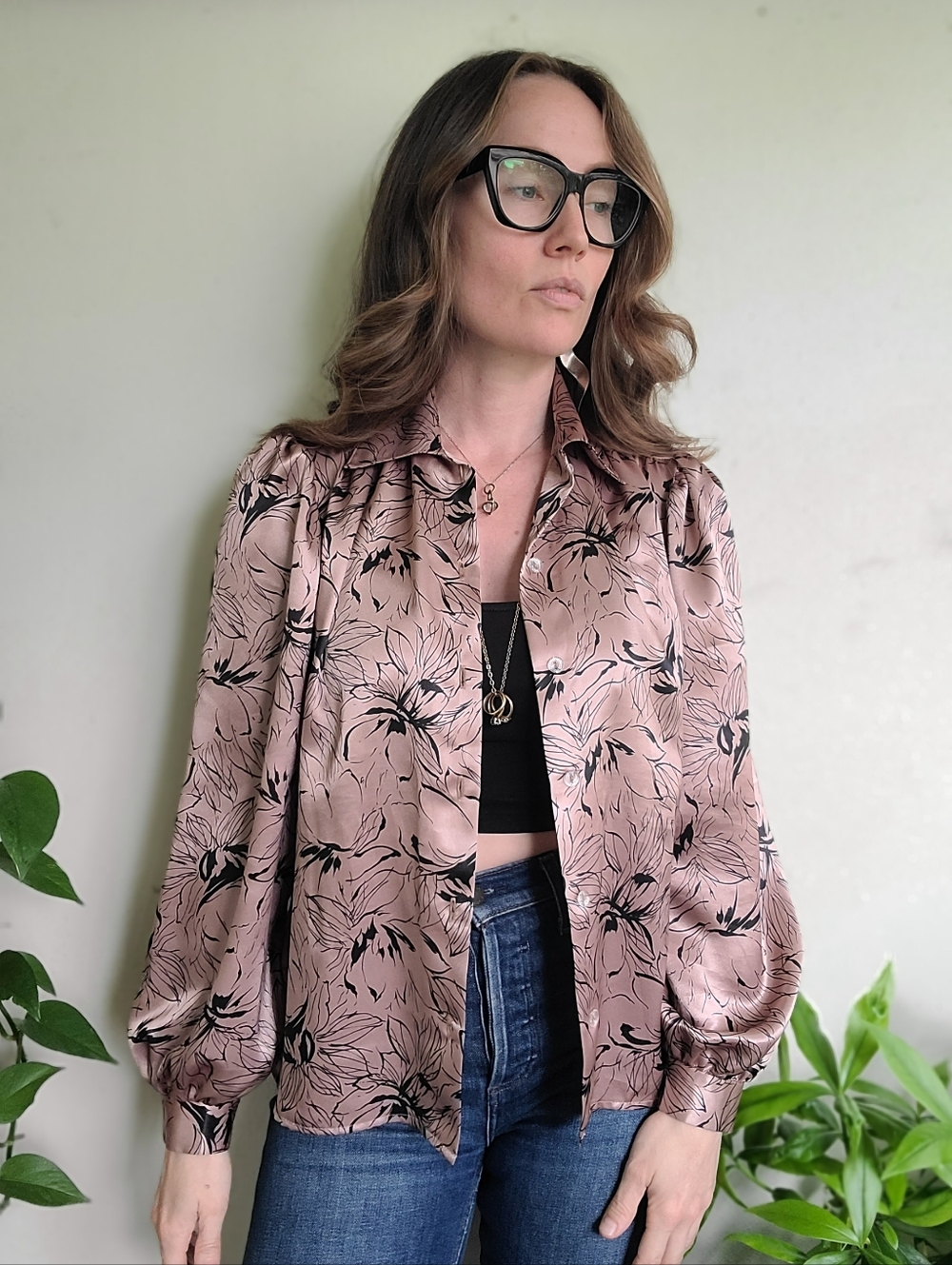 The Golden Goose Vintage 70s Blouse M - Picture 3 of 9